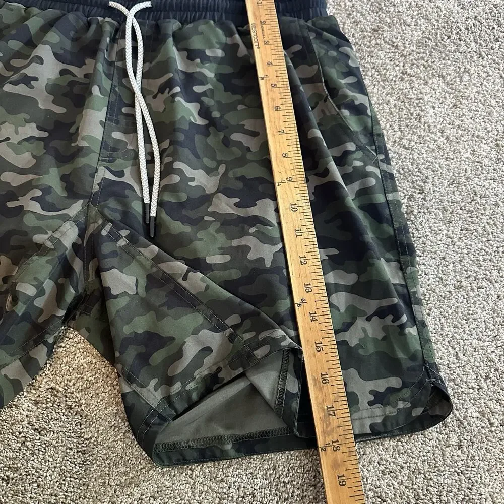 Camo bylt shorts